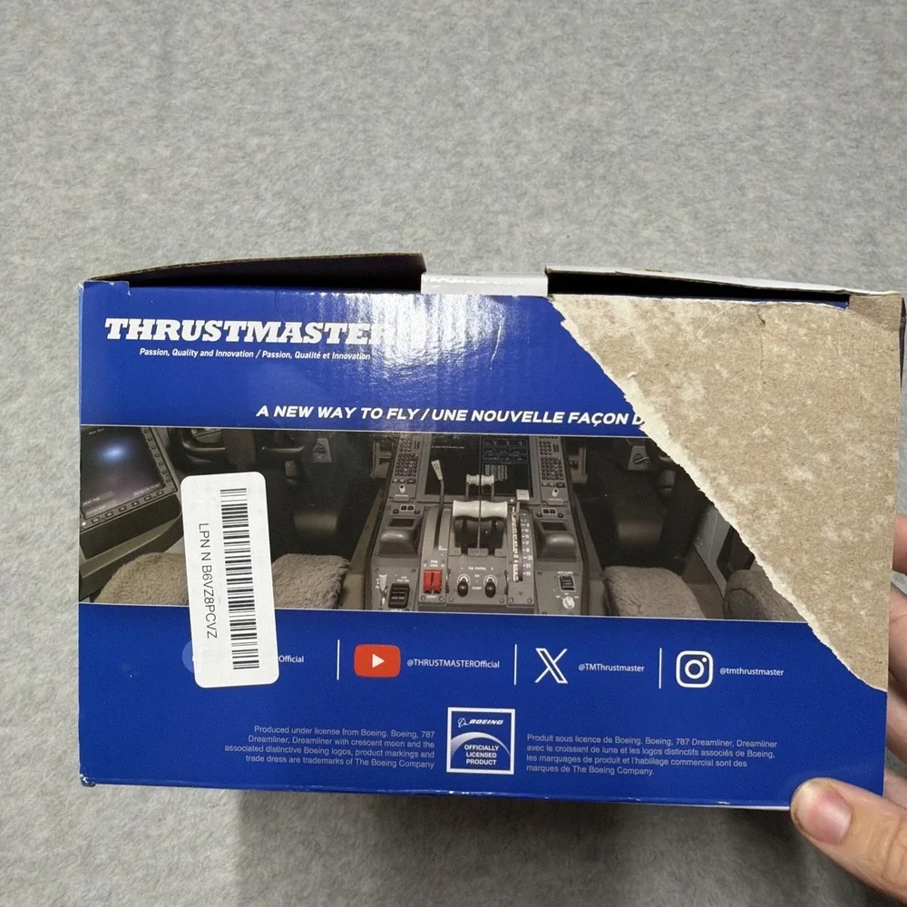 Thrustmaster TCA Quadrant Boeing Edition Controller for Microsoft Xbox